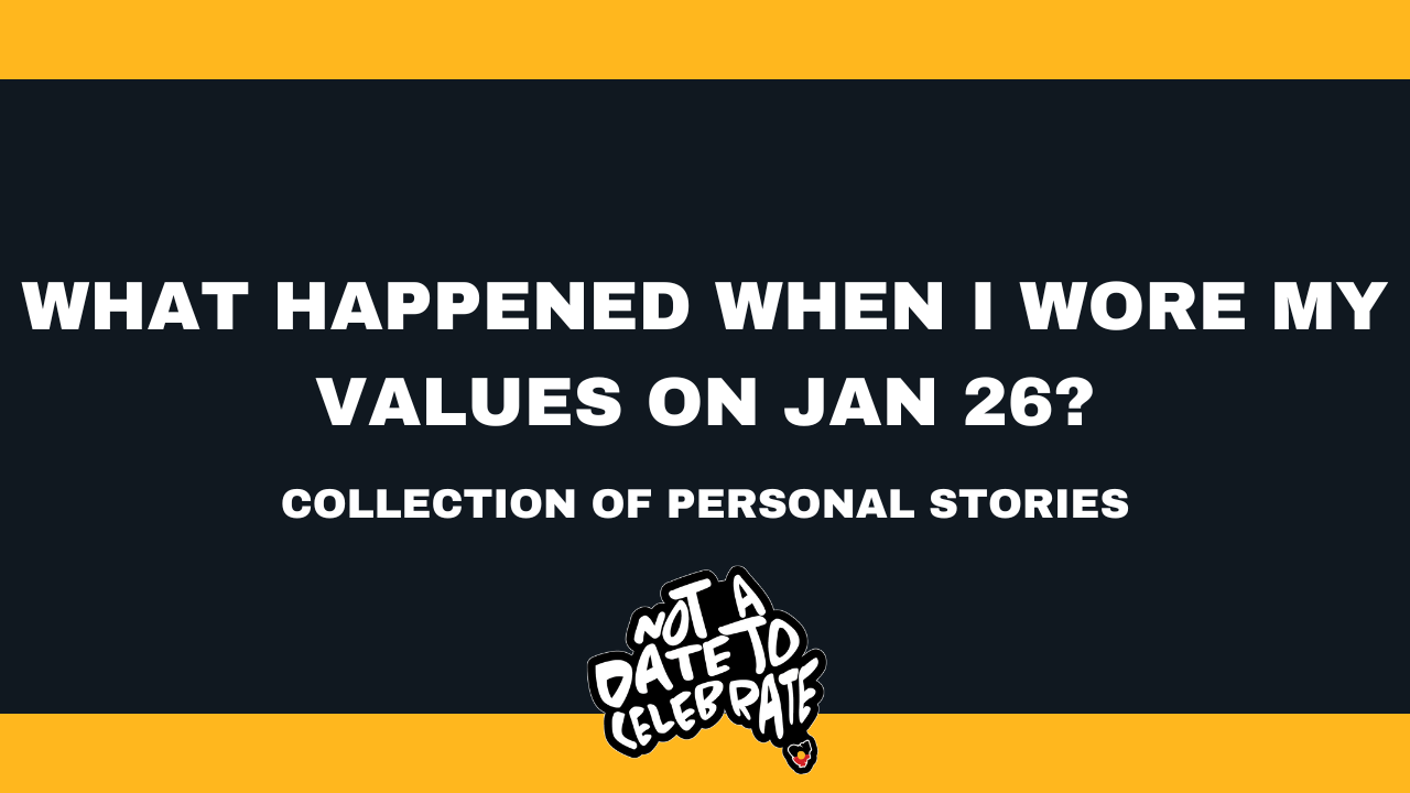 What happened when I wore my values on Jan 26?