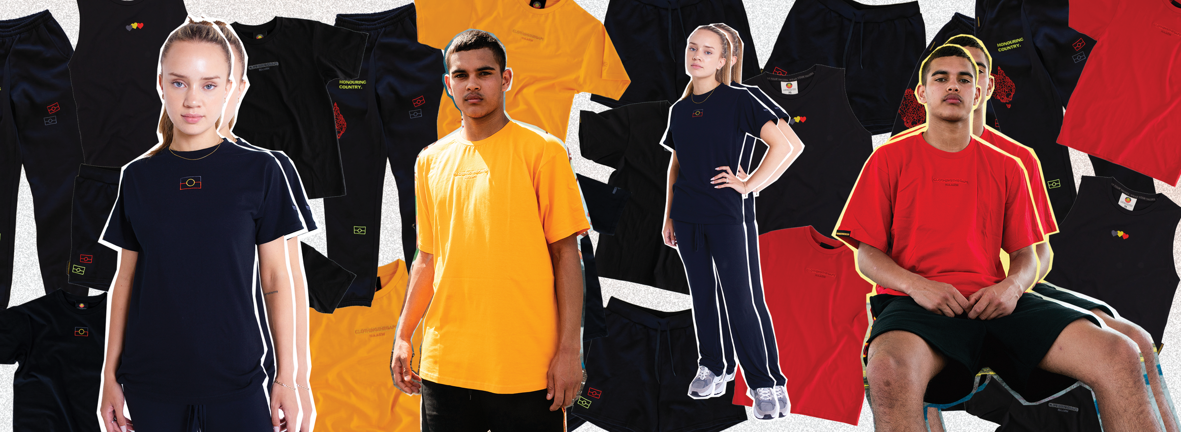 Red Black and Yellow proud