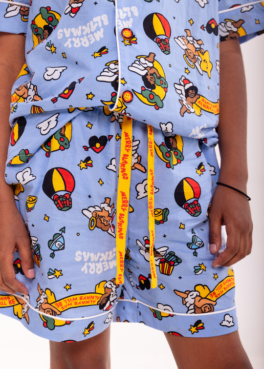 Kids Blak Angels Blakmas Pyjamas Set