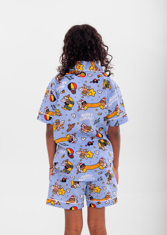 Kids Blak Angels Blakmas Pyjamas Set
