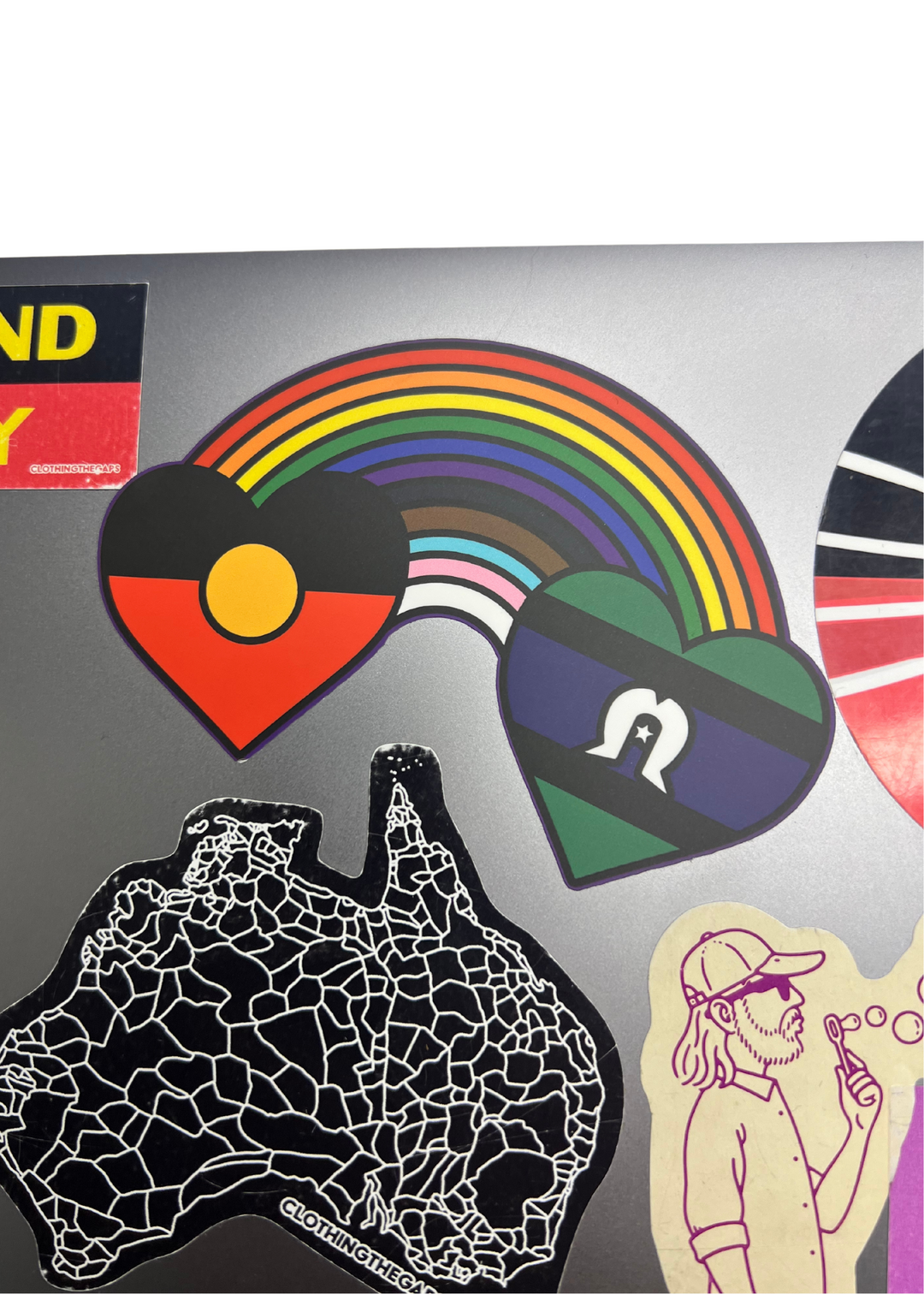 Blak Rainbow Luv Sticker