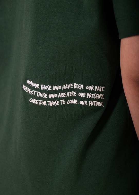 Bunjil Dreaming Tee - Forest