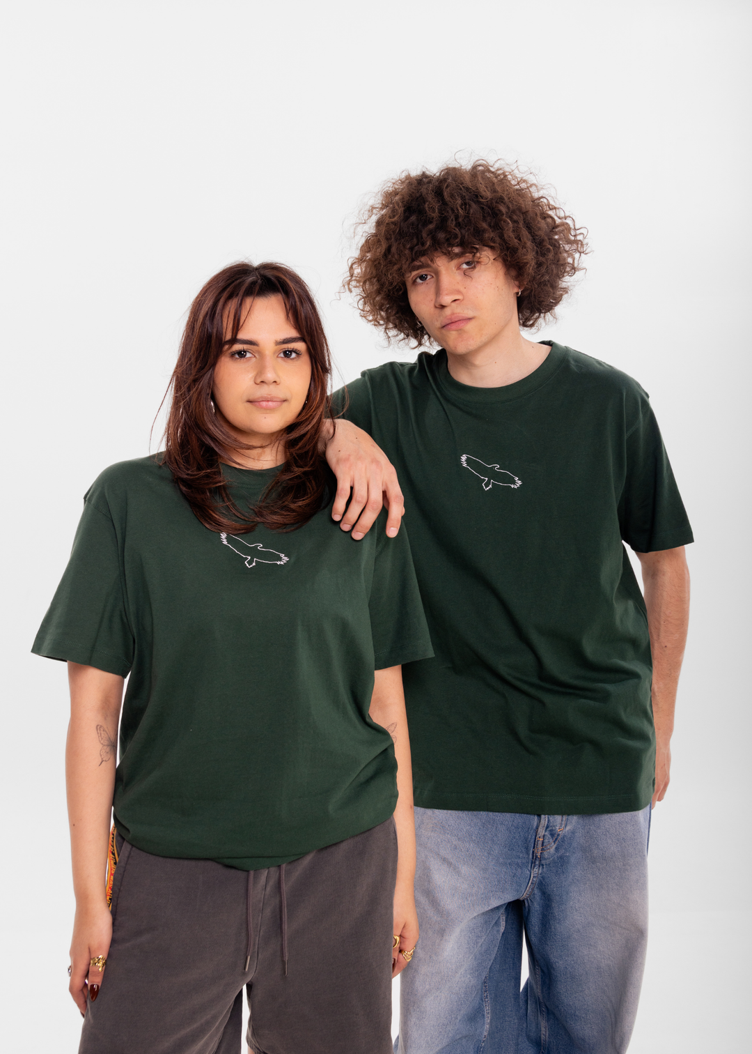 Bunjil Dreaming Tee - Forest