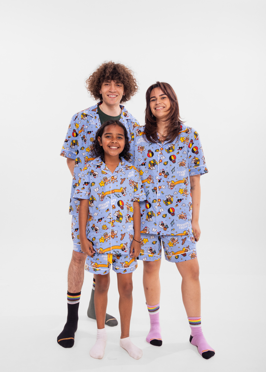 Kids Blak Angels Blakmas Pyjamas Set