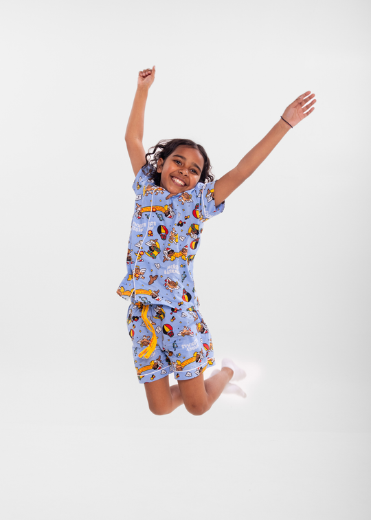 Kids Blak Angels Blakmas Pyjamas Set