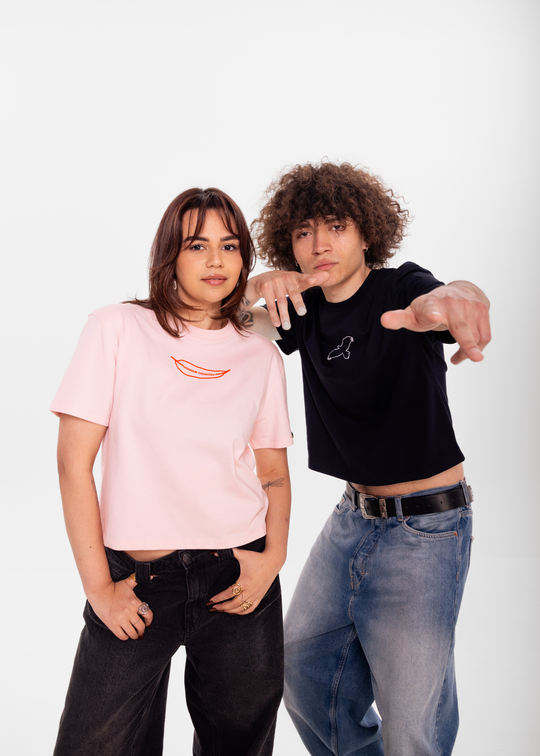 Honour Country Boxy Pink Tee