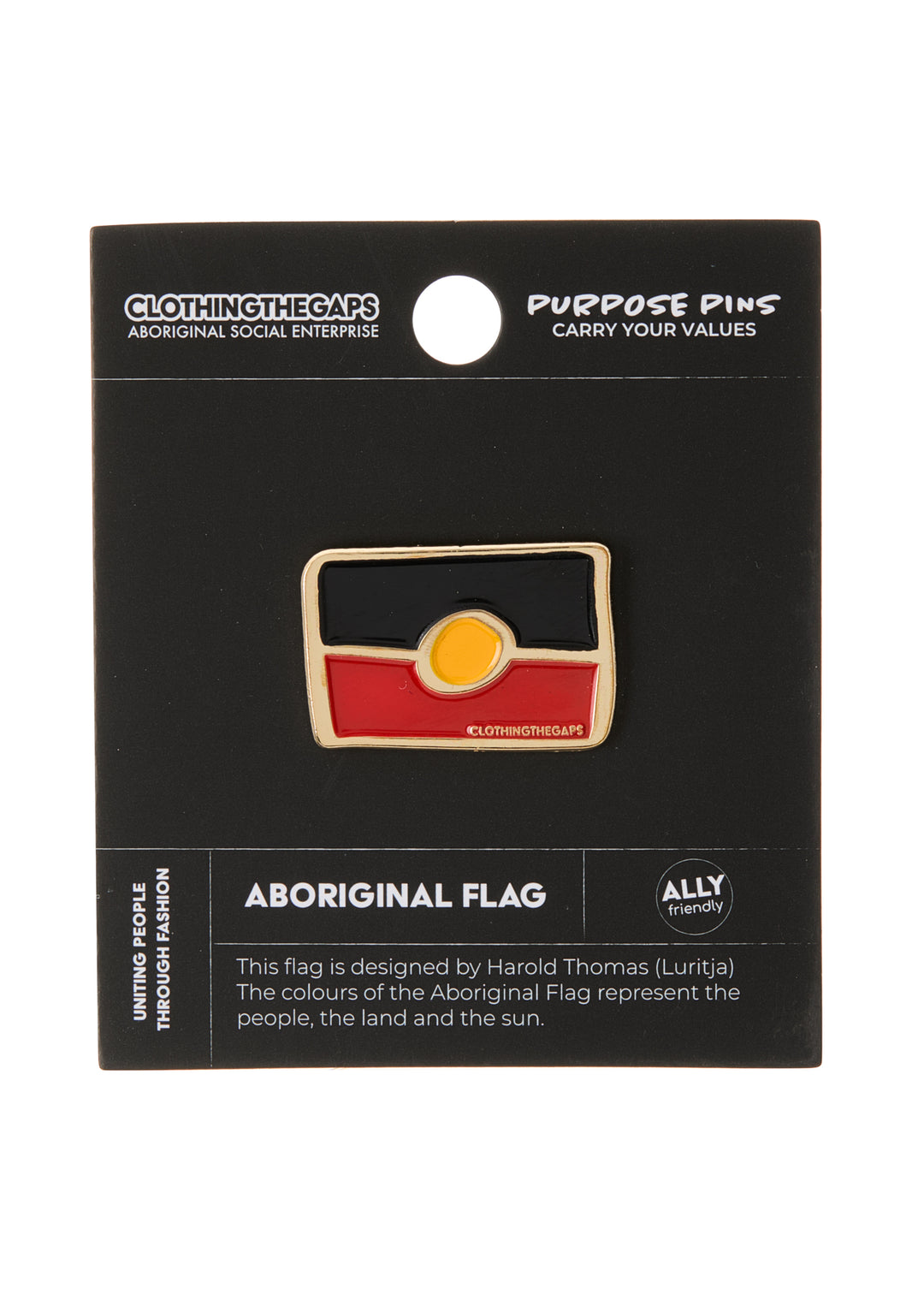 Aboriginal Flag Pin