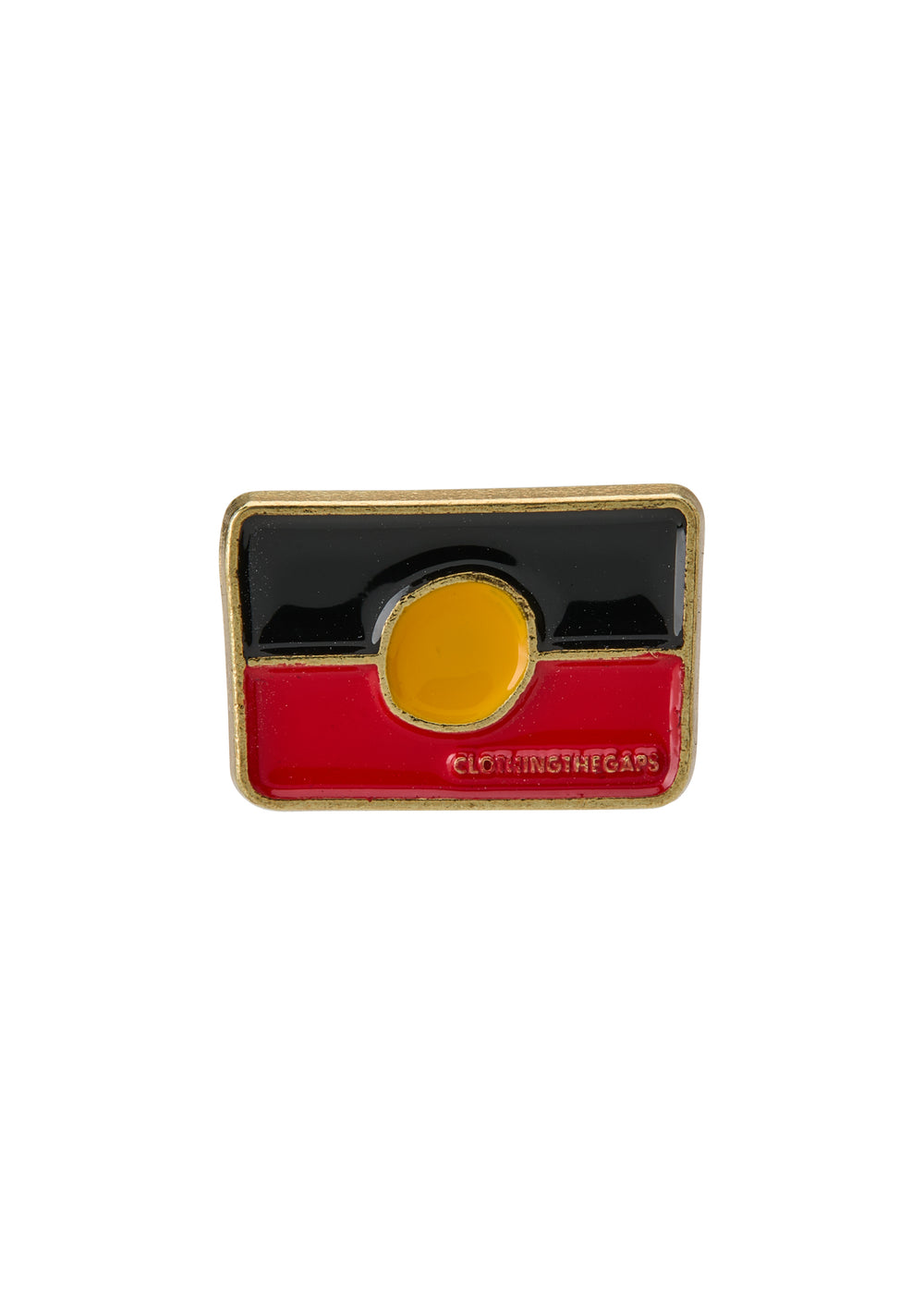 Aboriginal Flag Shoe Charm