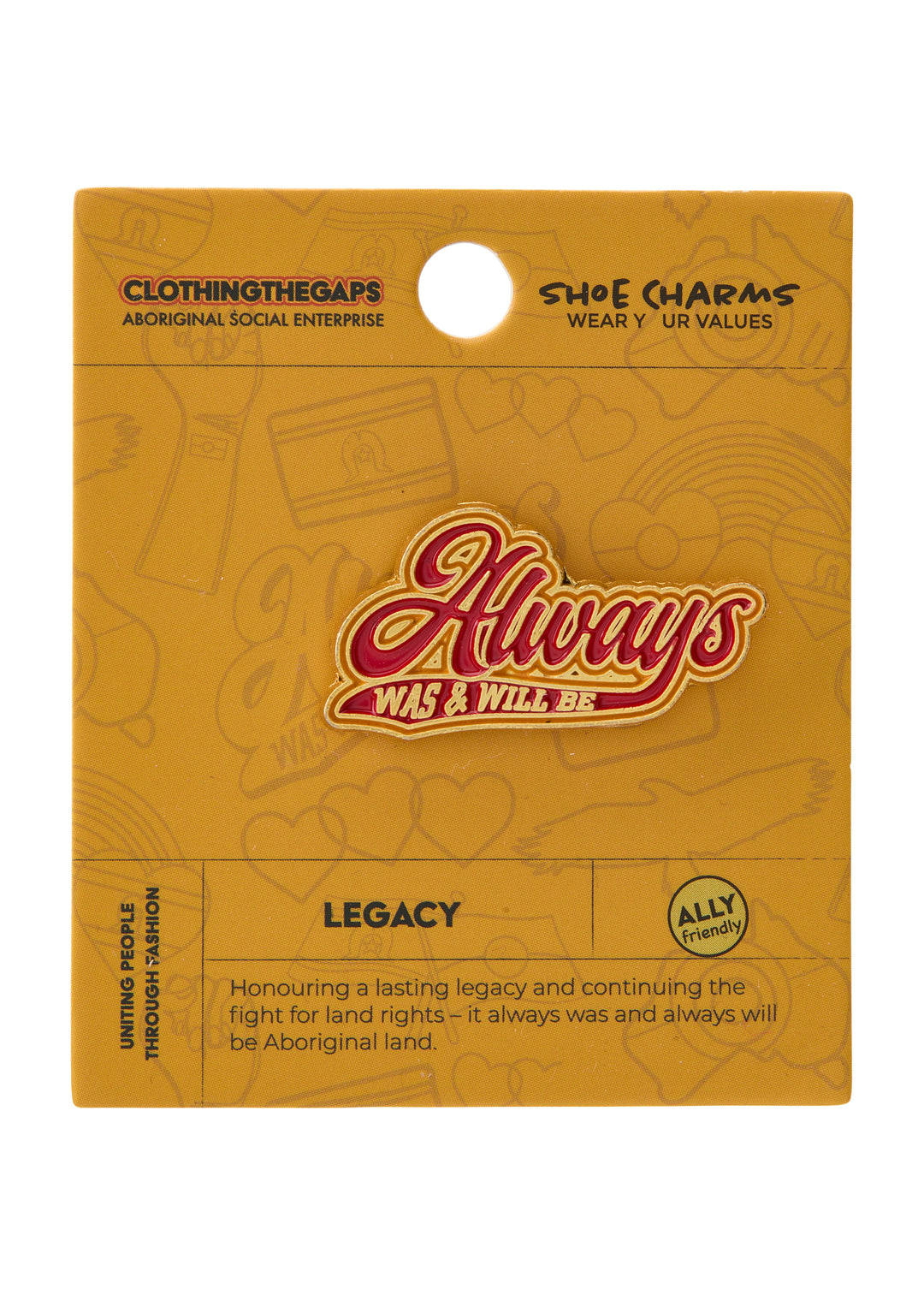 Legacy Always Was Shoe Charm