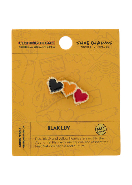 Blak Luv Shoe Charm