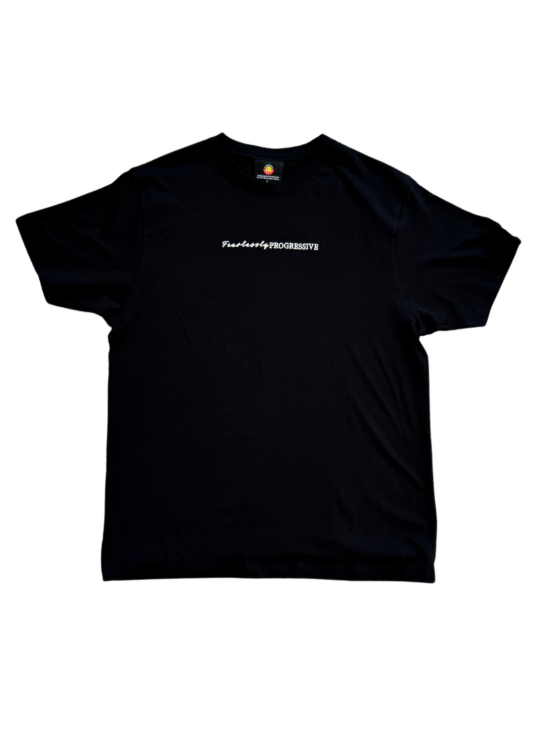 Fearlessly Progressive tee clothing the gaps