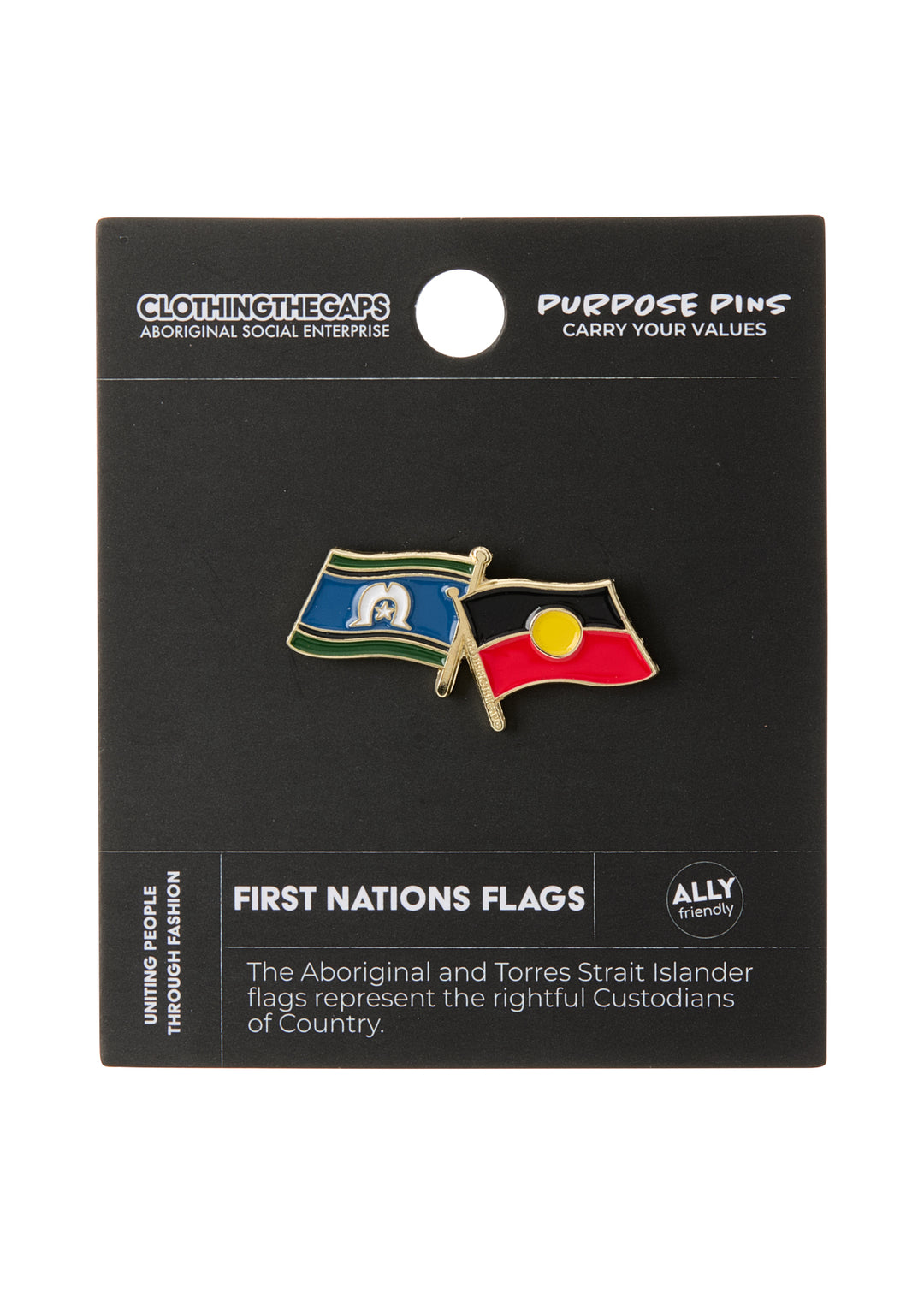 First Nation Flags Pin