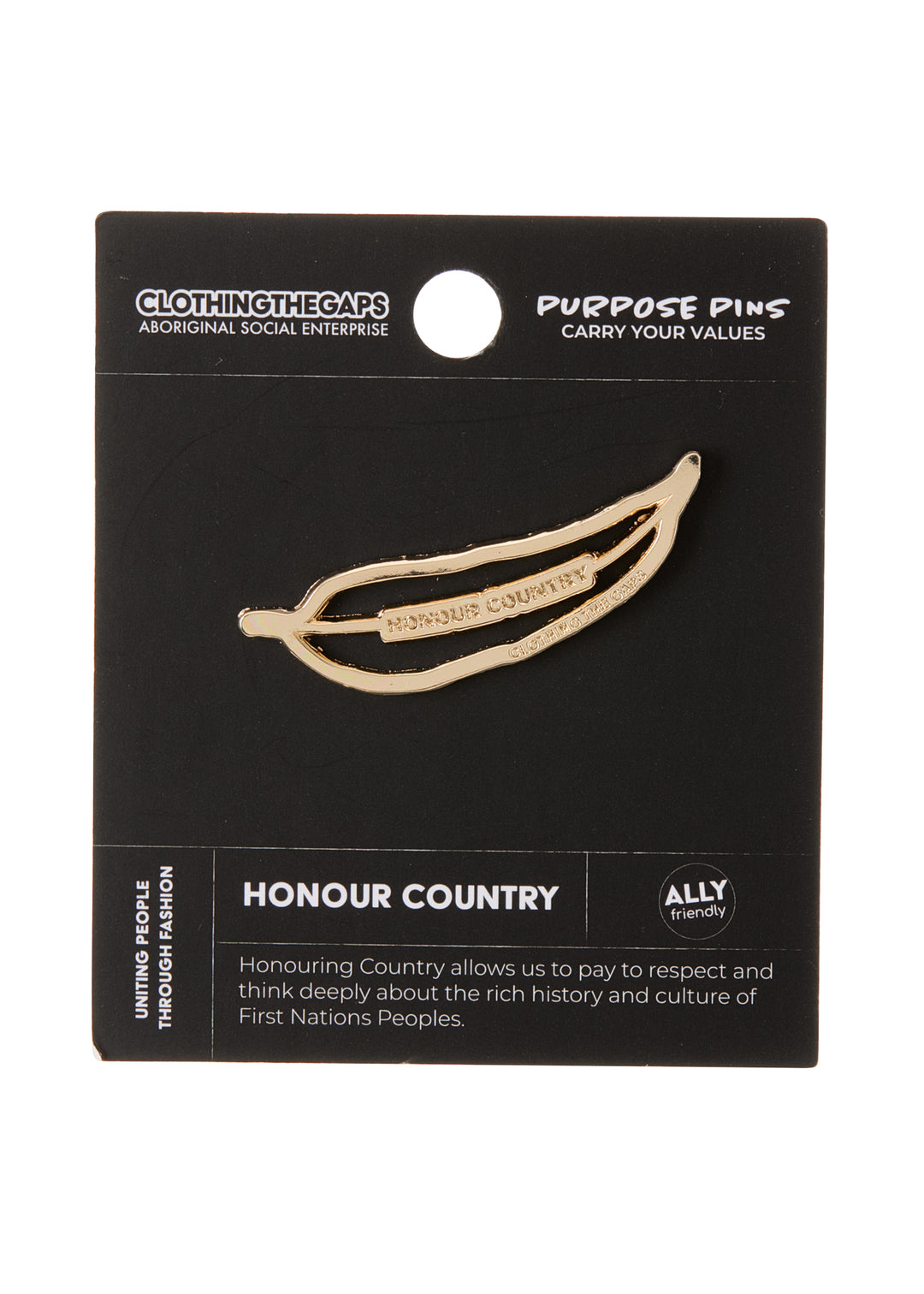 Honour Country Pin