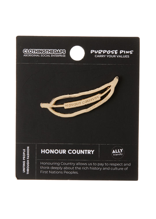 Honour Country Pin
