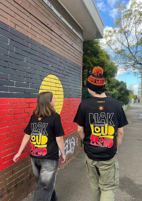 Blak Loud and Proud Tee Clothing The gaps