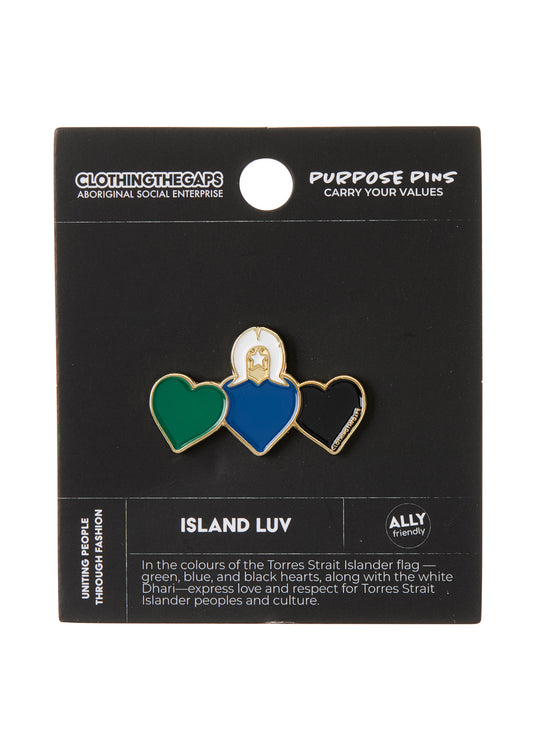 Island Luv Pin