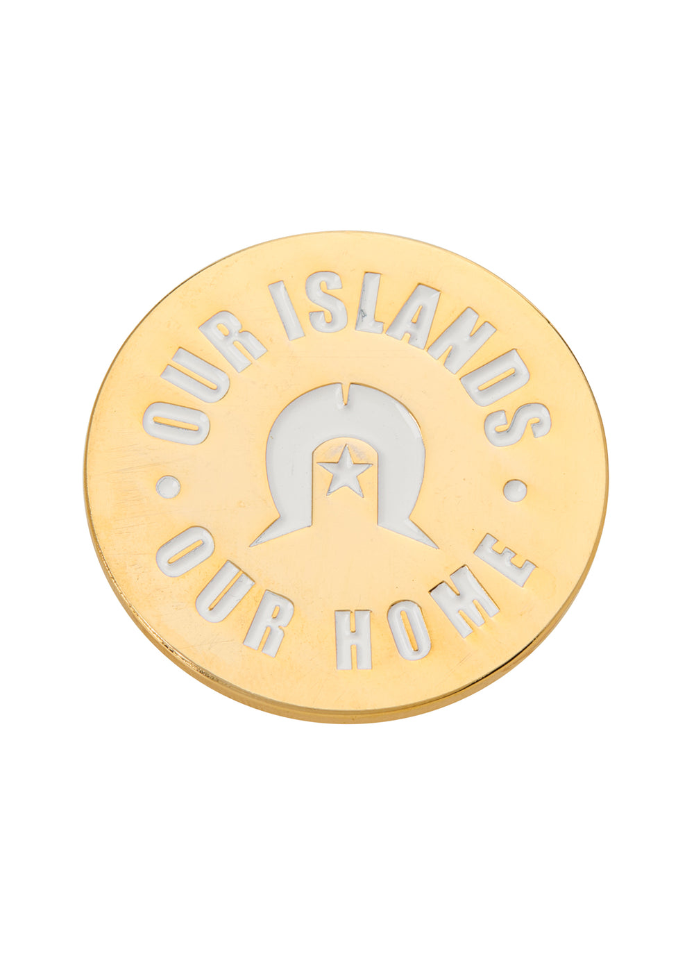 Our Islands Our Home Pin