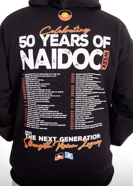 NAIDOC 2025 Clothing The Gaps hoodie