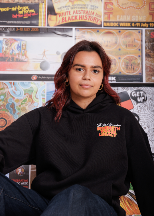 NAIDOC 2025 Clothing The Gaps hoodie