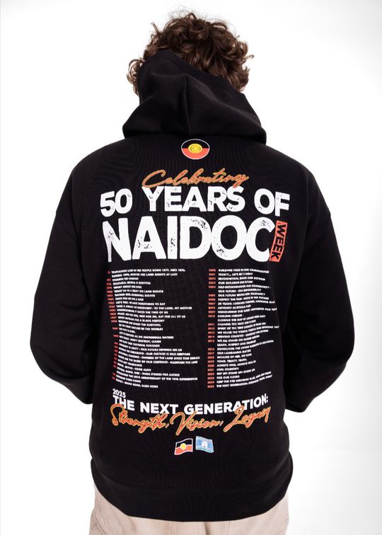 NAIDOC 2025 Clothing The Gaps hoodie