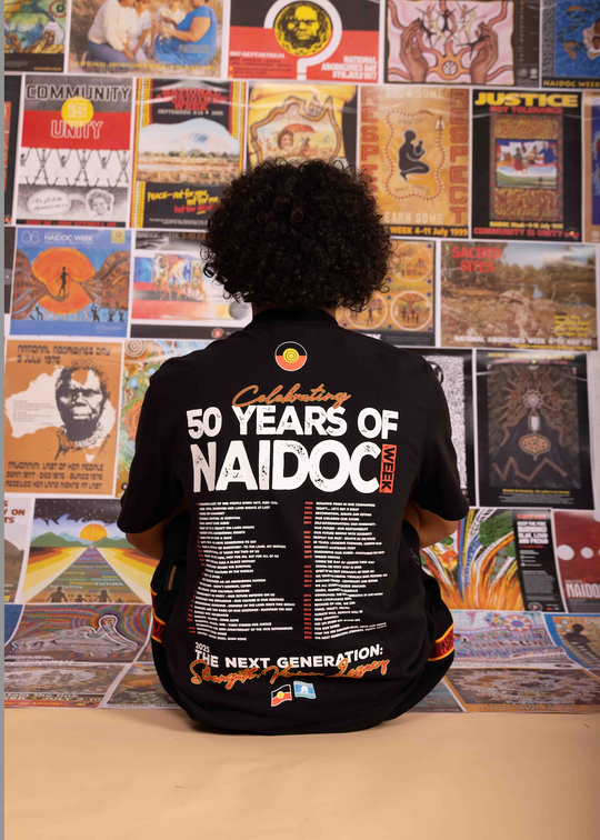 NAIDOC 2025 Clothing The Gaps tee