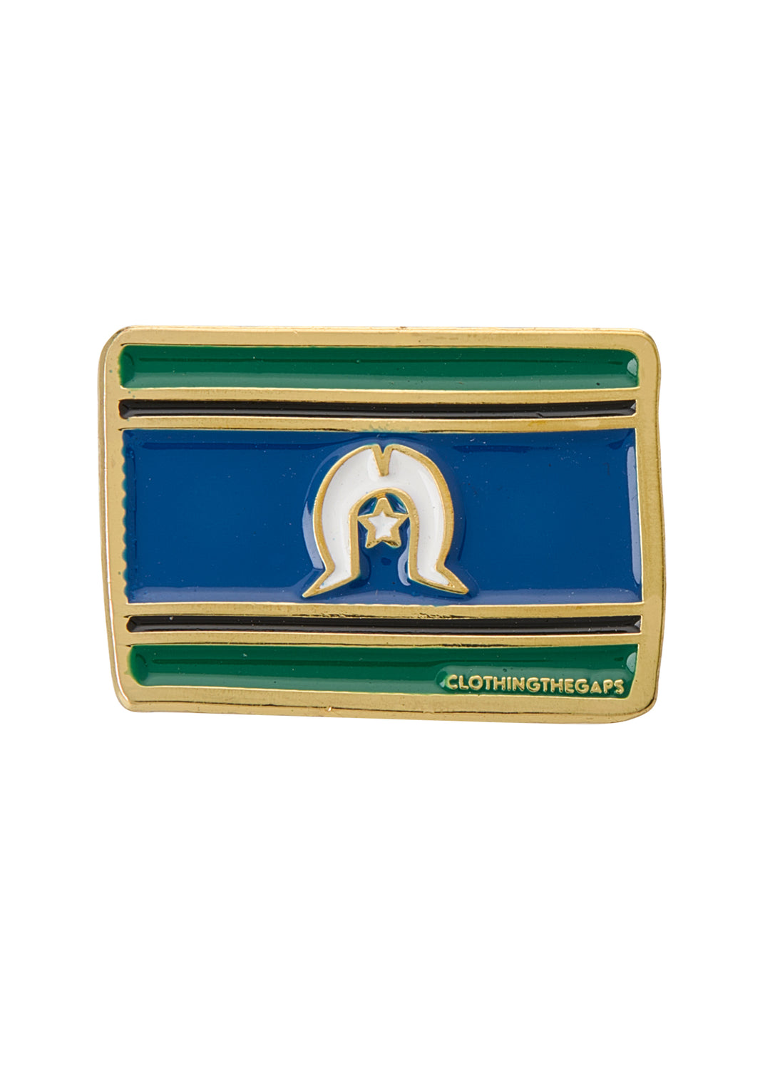 Torres Strait Islander Flag Pin