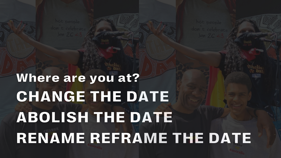 Where are you at? Change the Date, Abolish the Date, Rename and Reframe the Date