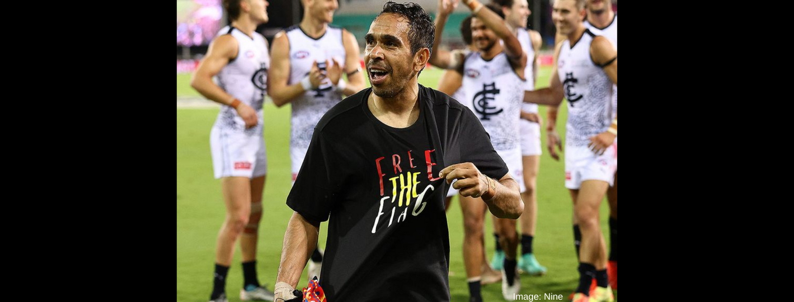 #FreeTheFlag on the Footy Field