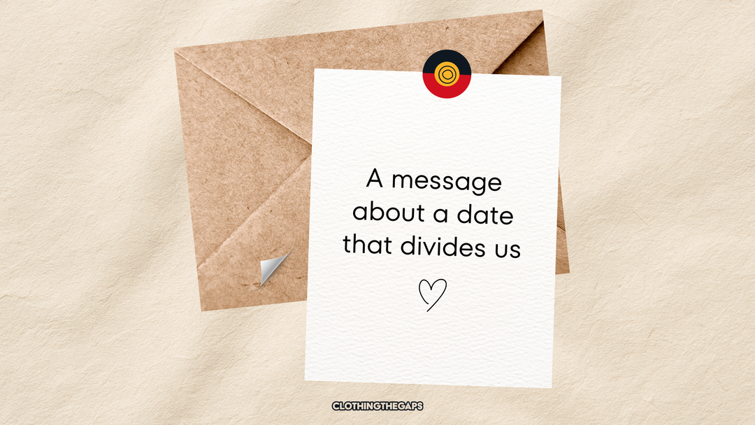 A message about a day that divides us