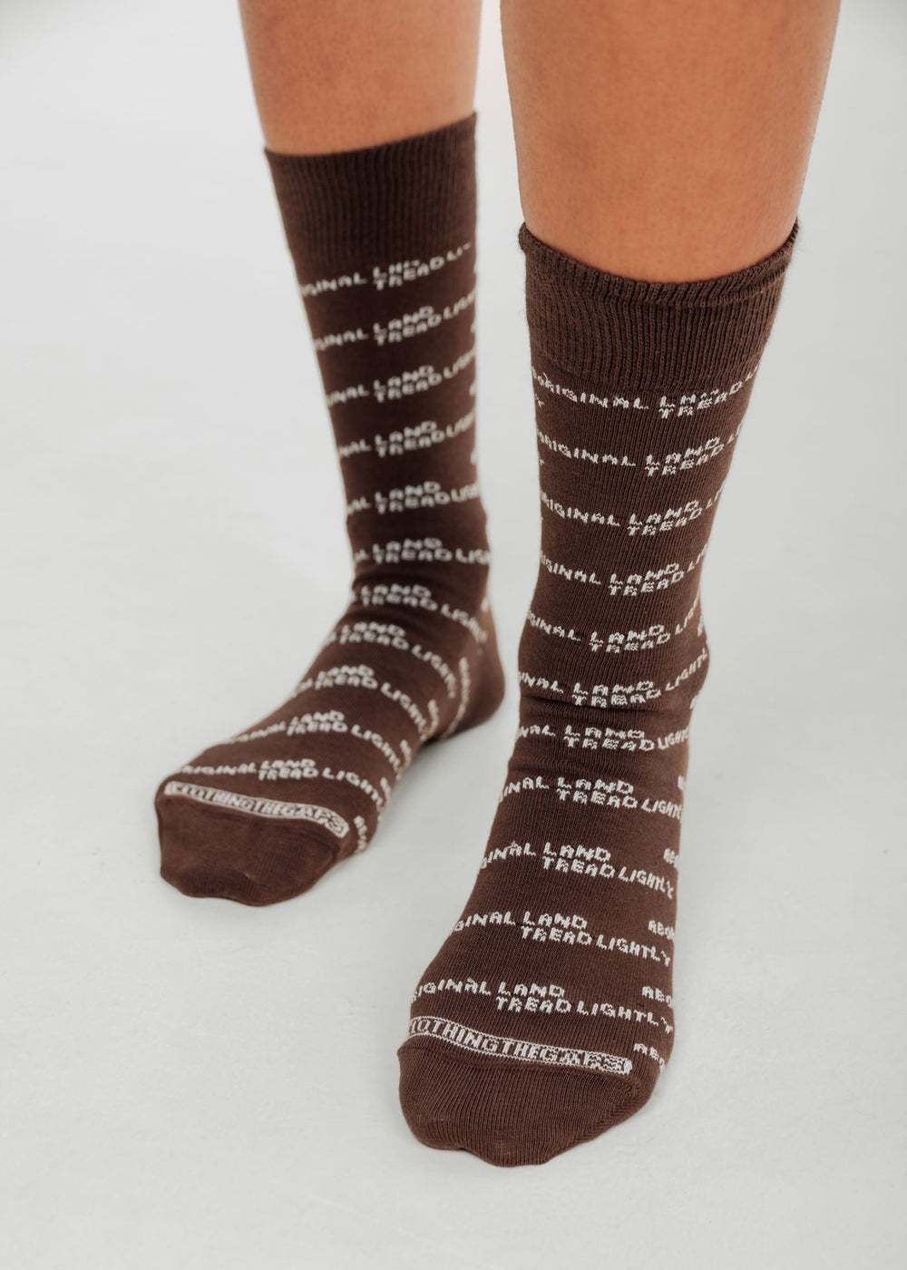 Blue Tread Lightly Dress Socks