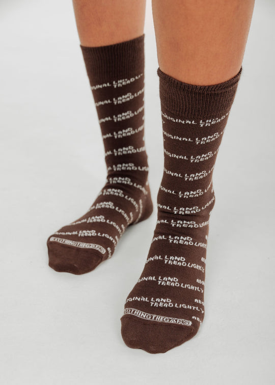 Blue Tread Lightly Dress Socks