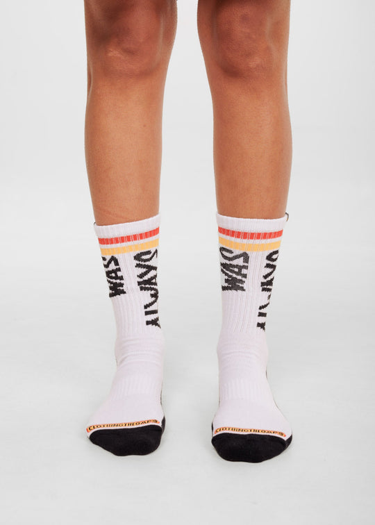 Power Socks - White