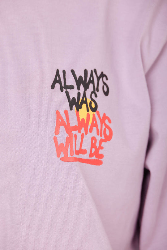 Always Was Resistance Tee - Lilac