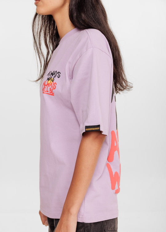 Always Was Resistance Tee - Lilac