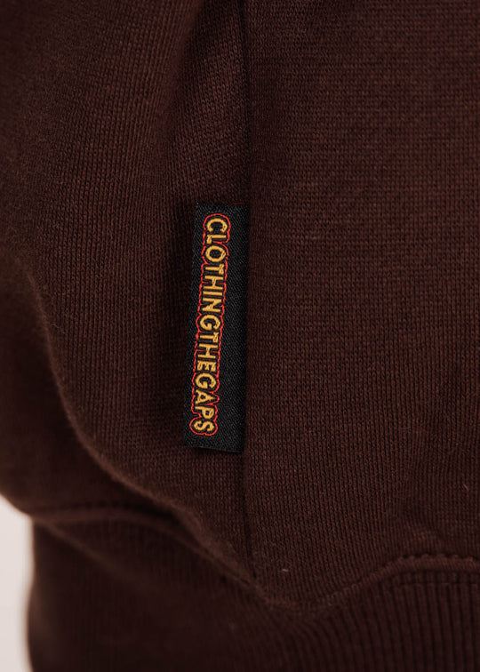 Brown Bunjil Crew Jumper