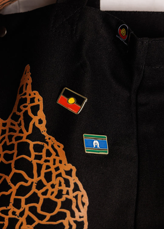 Torres Strait Islander Flag Pin