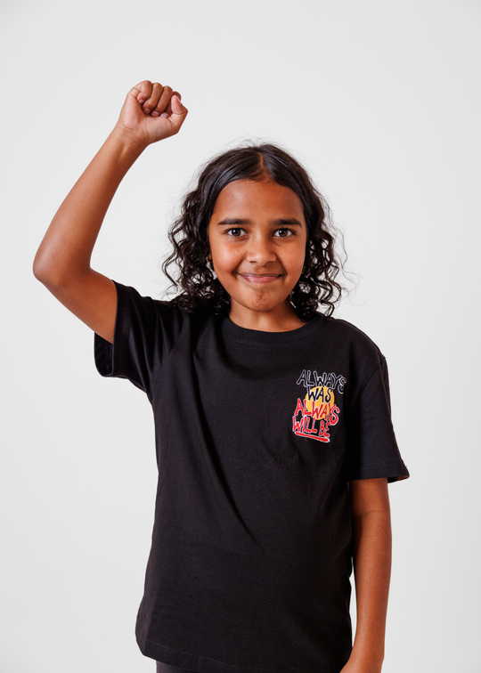 Kids Resistance Tee - Black