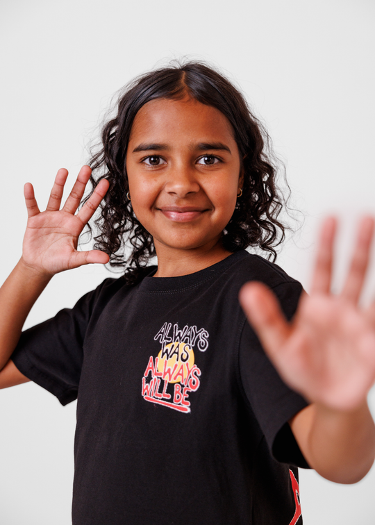 Kids Resistance Tee - Black