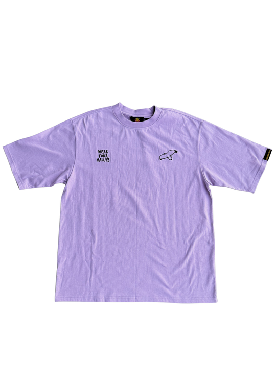 Bunjil Icon Tee - Lilac