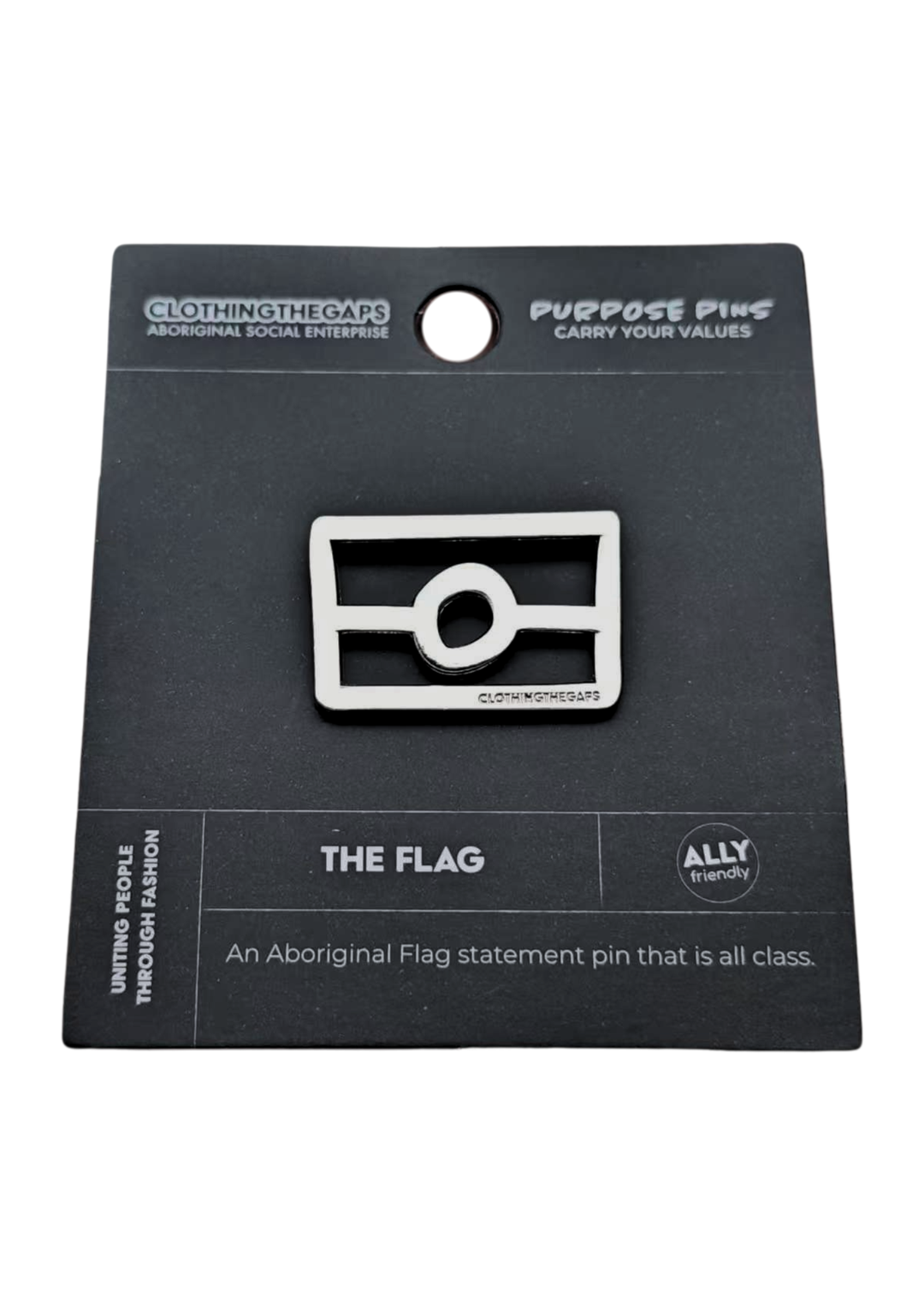 The Flag Pin - Silver