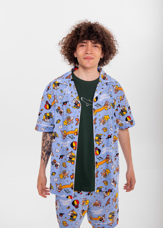 PRE-ORDER: Blak Angels Blakmas Pyjamas Set