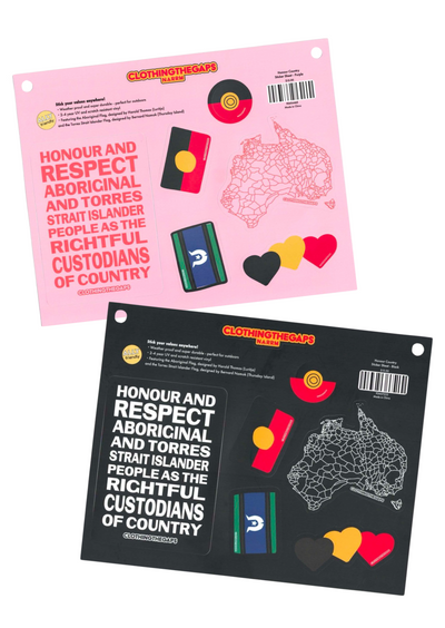 Honour Country Sticker Sheets