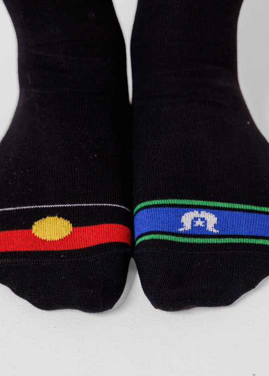 First Nation Flags Dress Socks