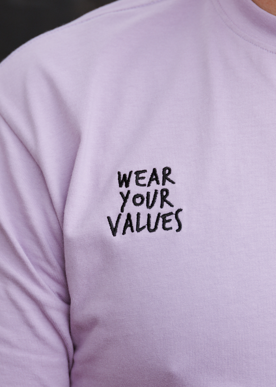 Bunjil Icon Tee - Lilac