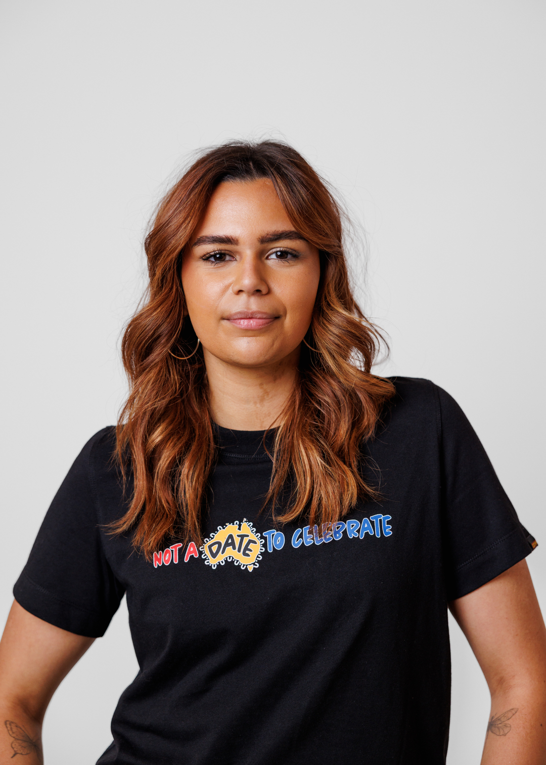 Not A Date OG Boxy Tee - Black