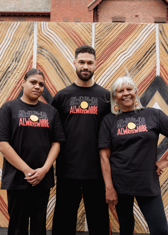 Aboriginal tee  Always Was Always Will Be Clothing The Gaps