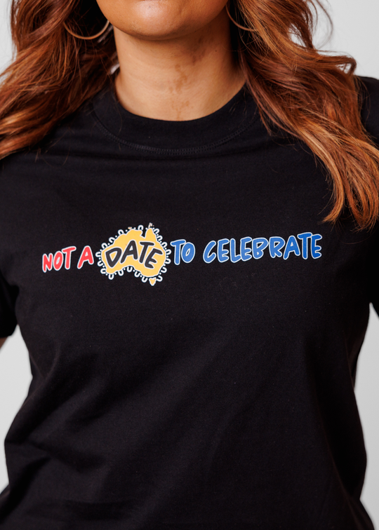 Not A Date OG Boxy Tee - Black