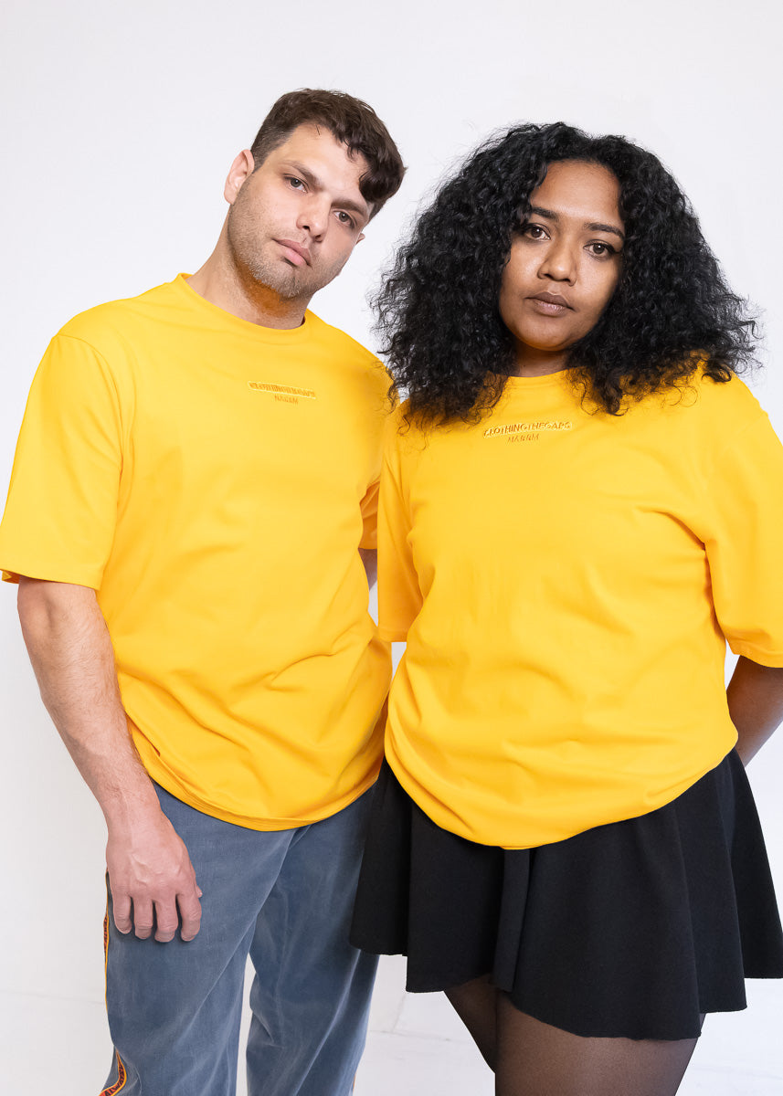 Clothing The Gaps yellow sun tee