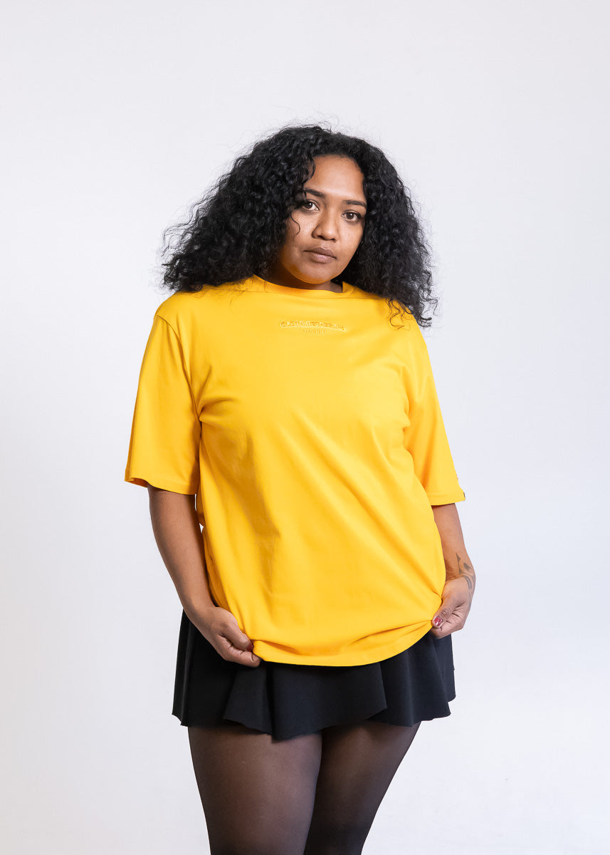 Clothing The Gaps yellow sun tee