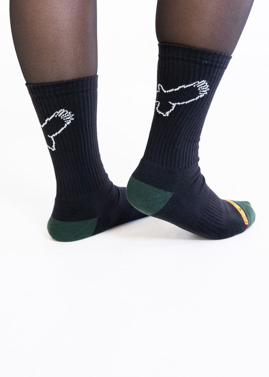 Bunjil Eagle CLothing The Gaps Aboriginal socks